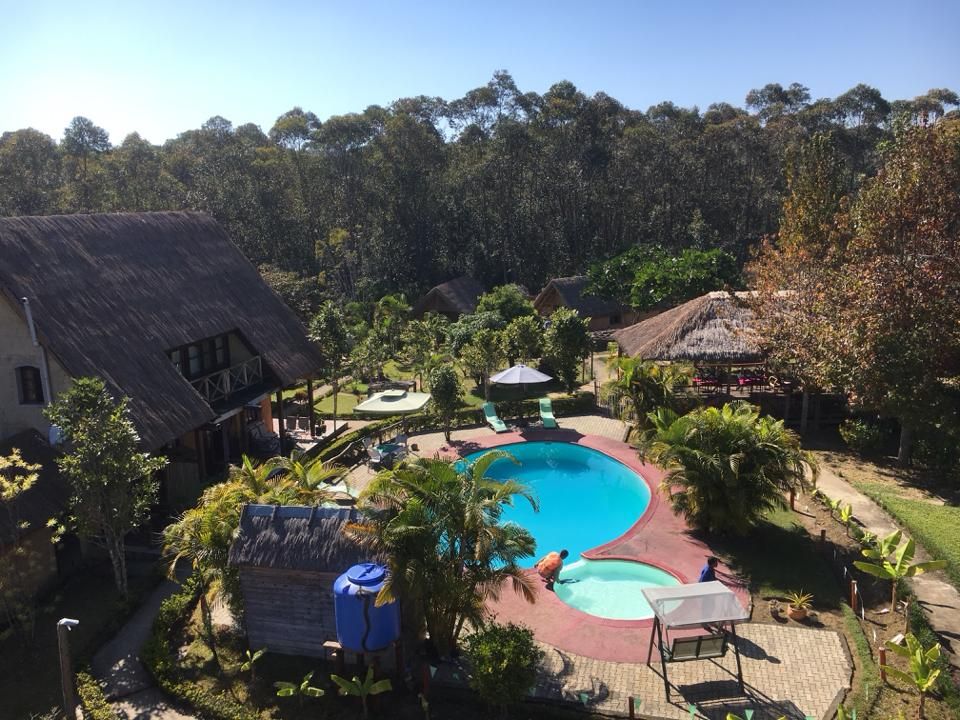 Grace Lodge aerial view