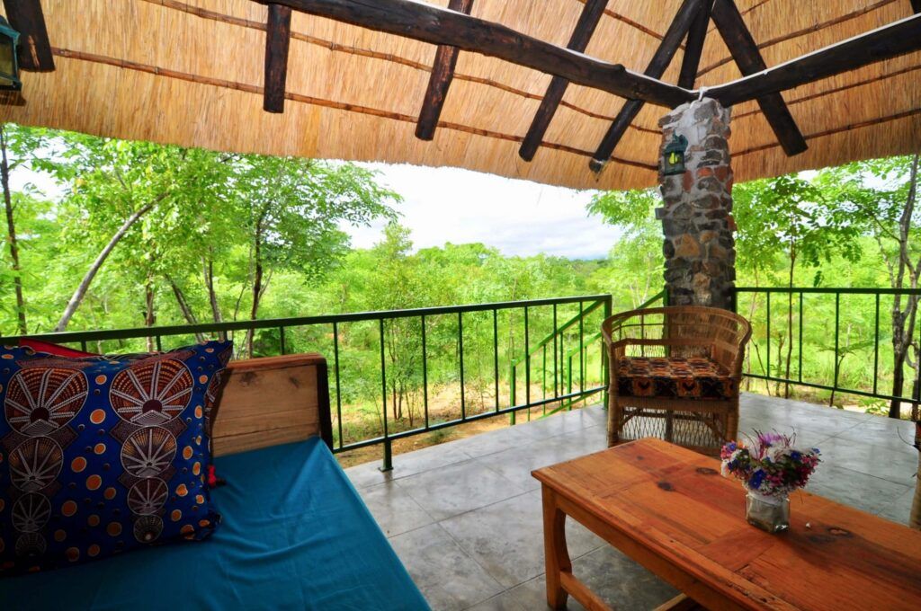 Rafiki Safari Camp terrace