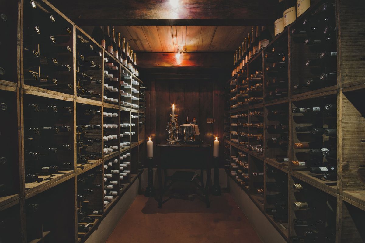 Schoone Oordt Country House wine cellar