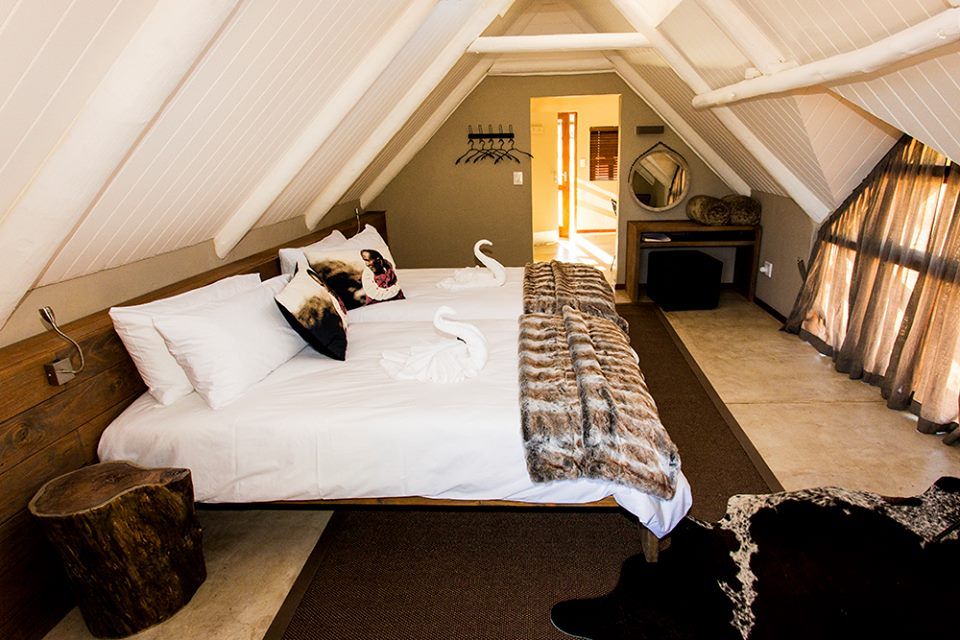 Kalahari Game Lodge room