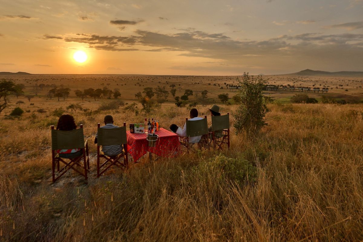 Salt Lick Safari Lodge sundowner