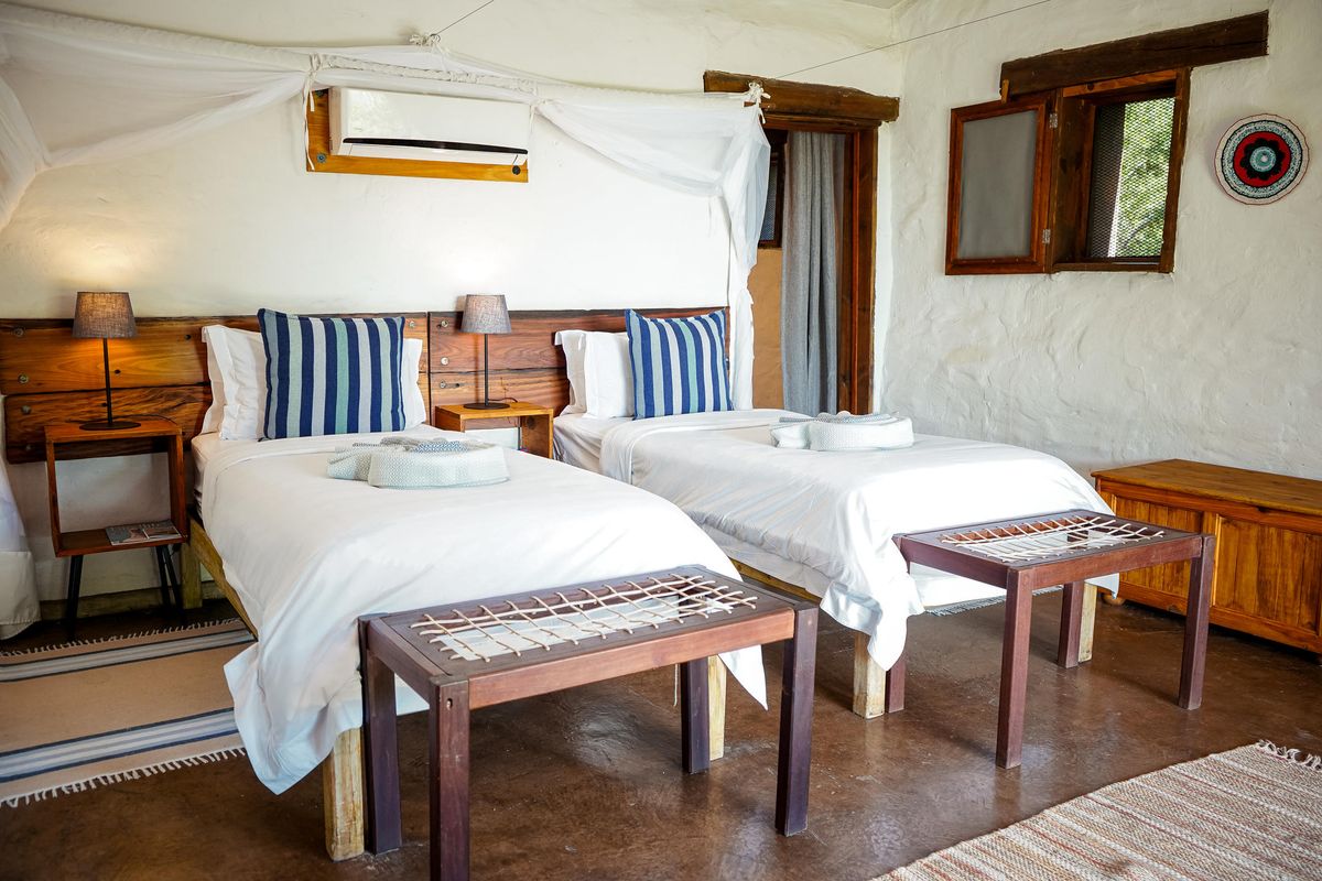 Chobe Elephant Camp chalet