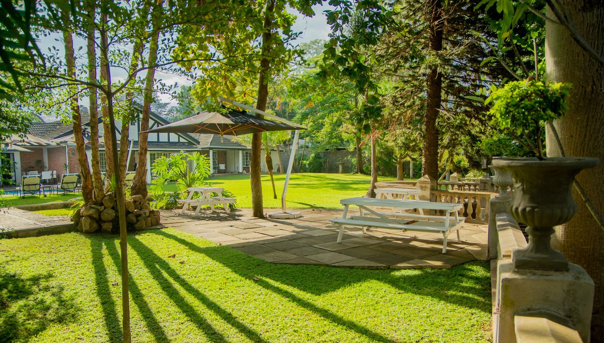 The Leslie garden