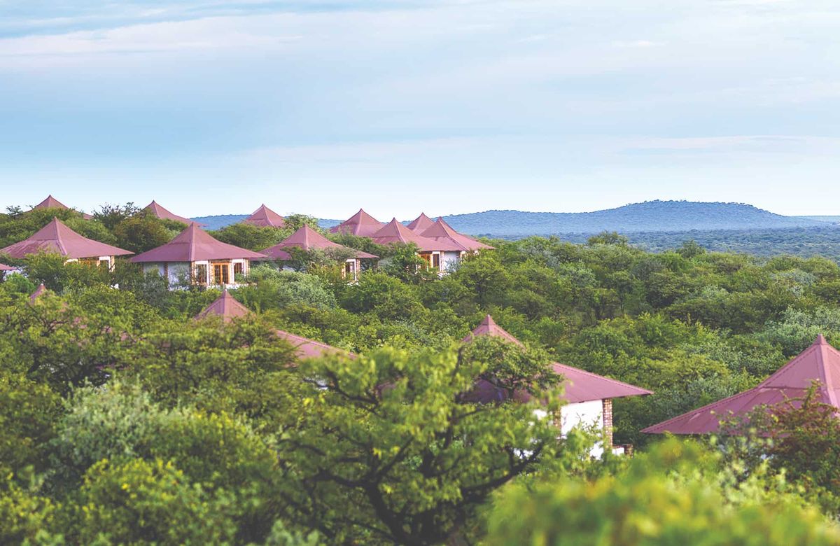 Etosha Safari Lodge aerial view