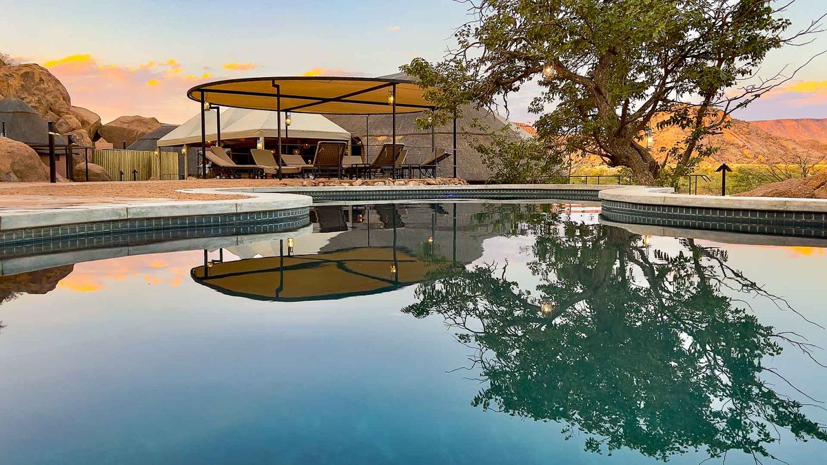 Twyfelfontein Adventure Camp pool