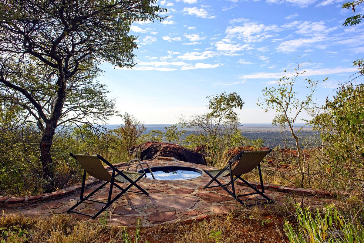 Waterberg Plateau Lodge pool view