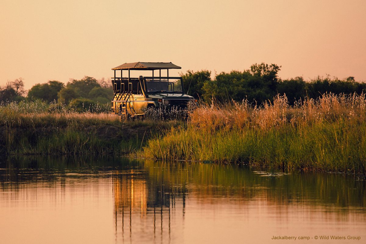 Jackalberry Tented Camp game drive