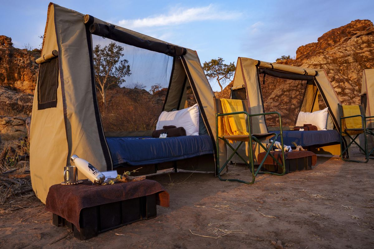 Mashatu Tented Camp star bed