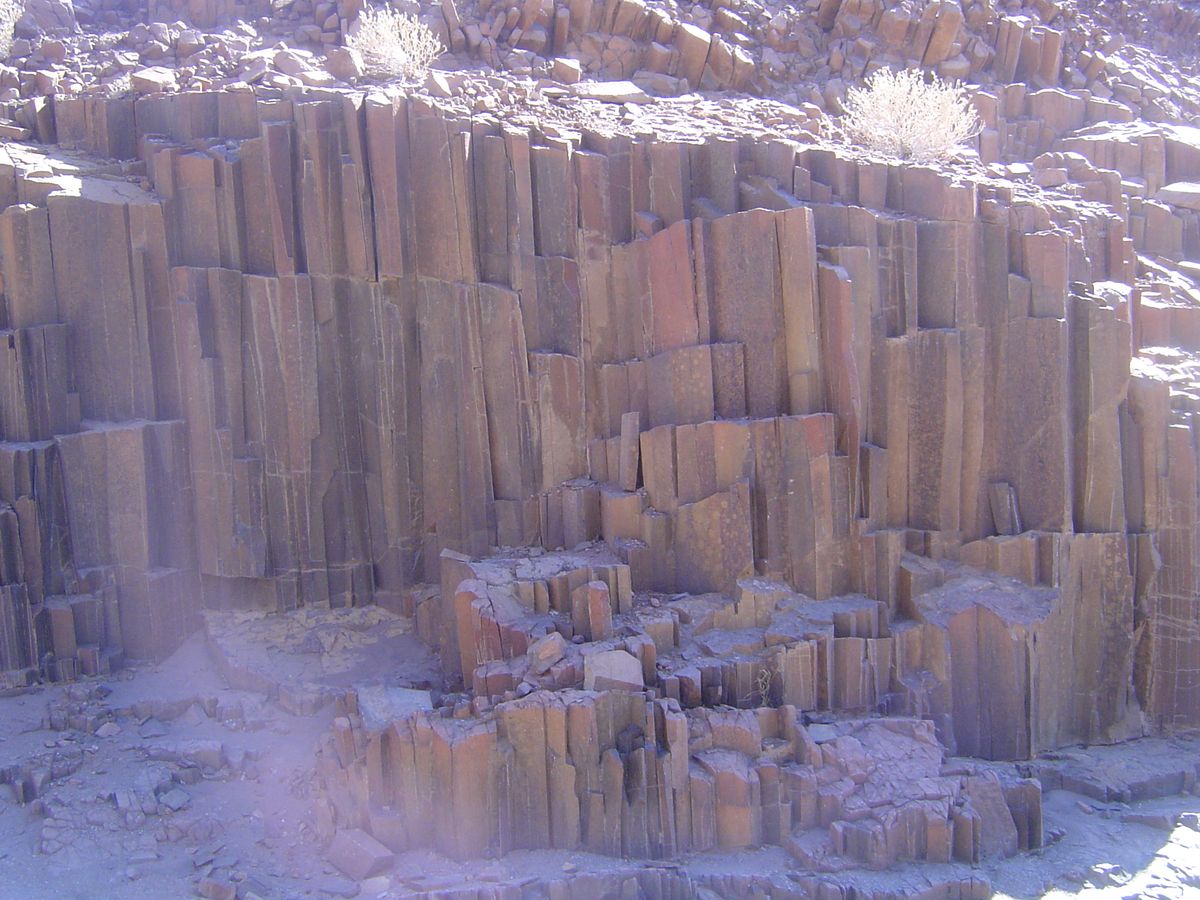 Twyfelfontein Orgelpfeifen