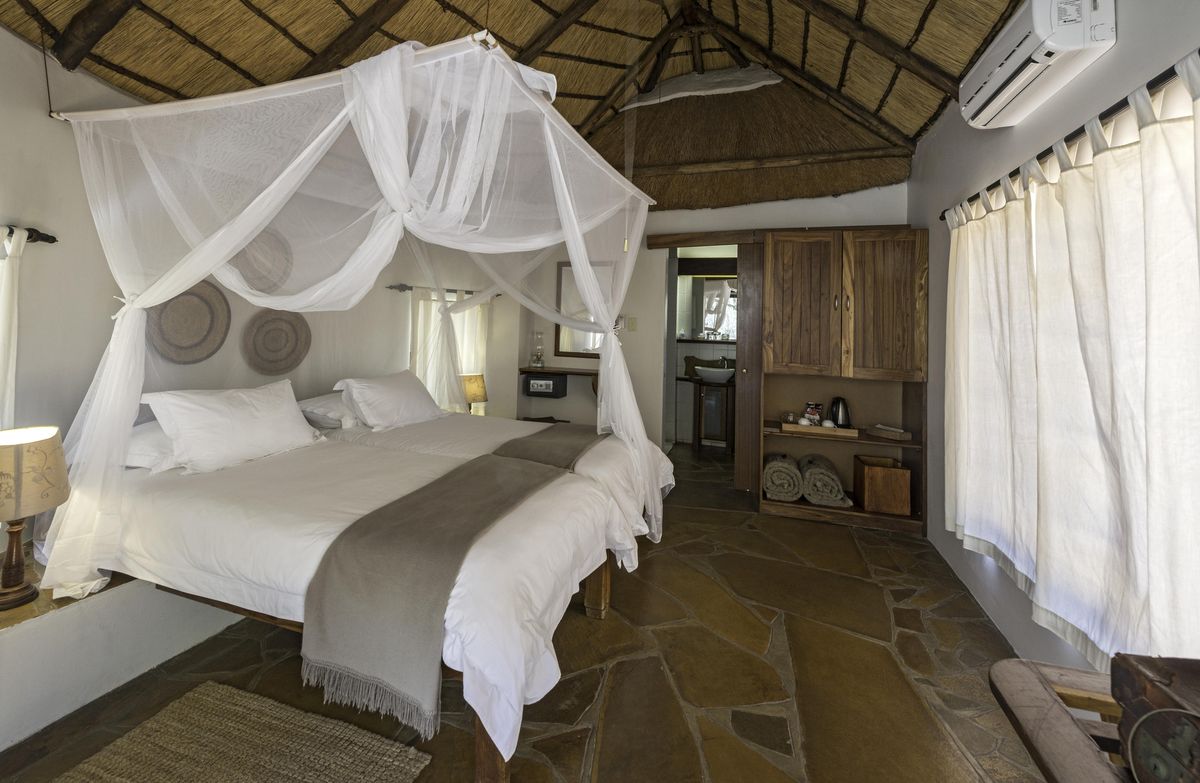 Onguma Forest Camp heritage bungalow