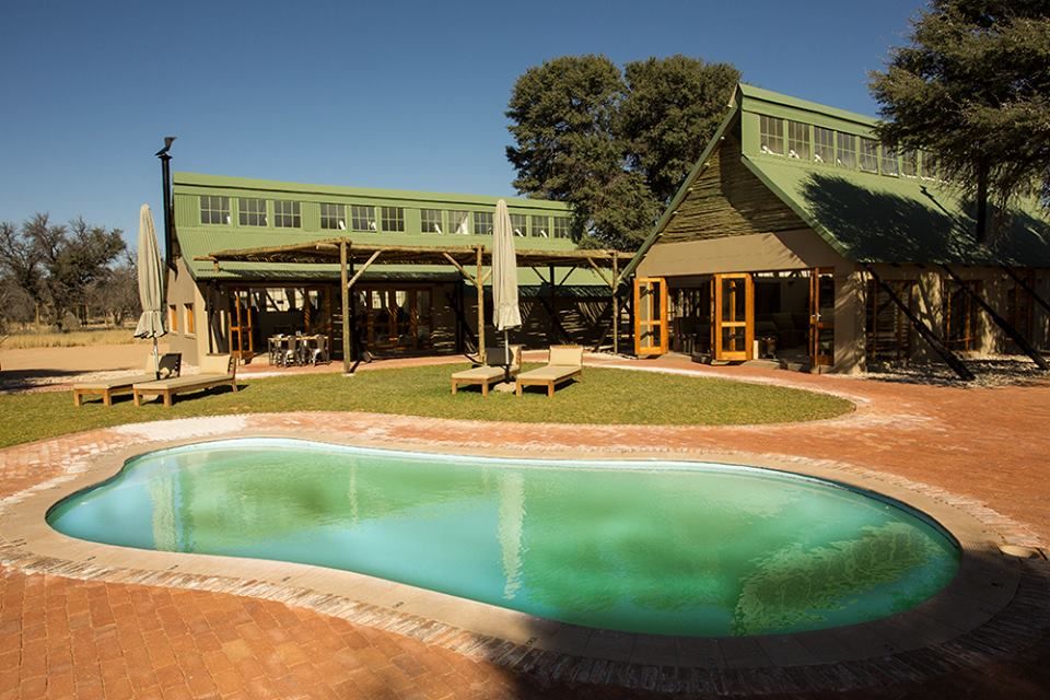 Kalahari Game Lodge pool
