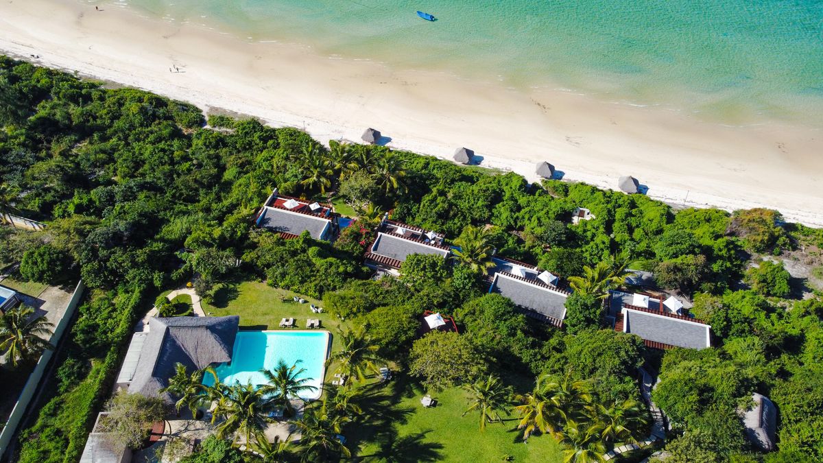 Bahia Mar Boutique Hotel aerial view