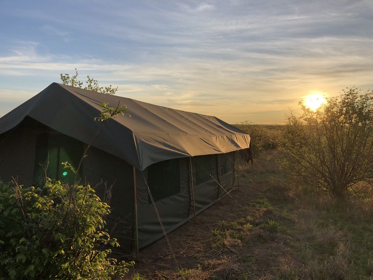 Great Tsau Hill tent