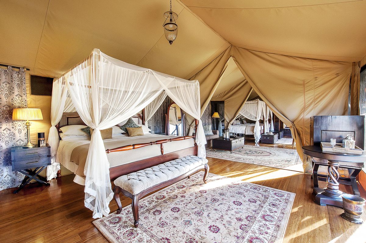 Elewana Sand River family tent