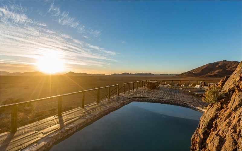 Elegant Desert Camp pool