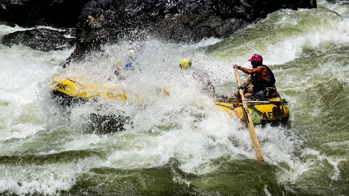 Victoria Falls white-water rafting