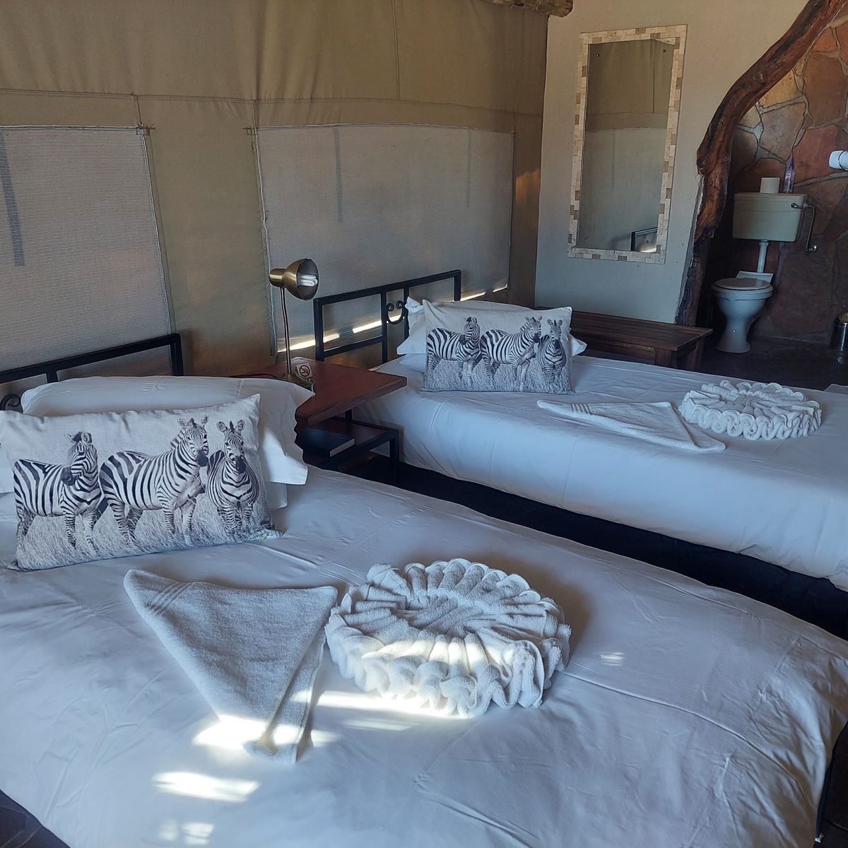 Torgos Lodge tented chalet