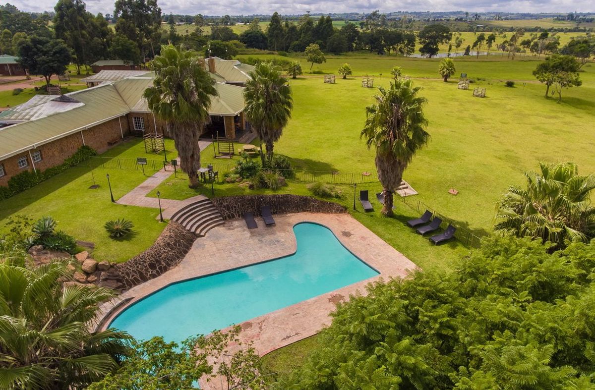 Game Haven Lodge aerial view