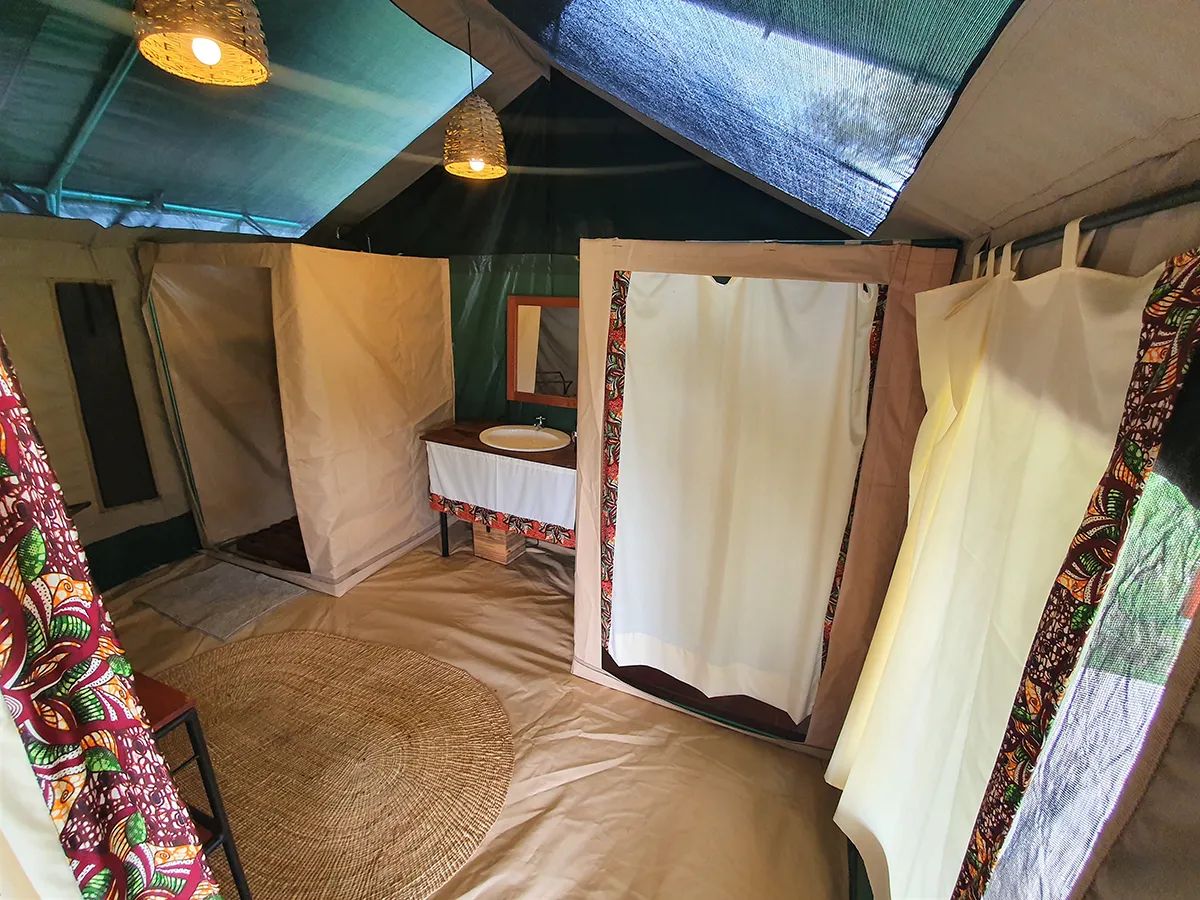 Serengeti View Camp bathroom
