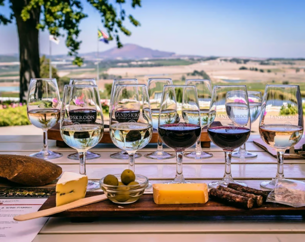 La Fontaine Boutique Hotel wine tasting