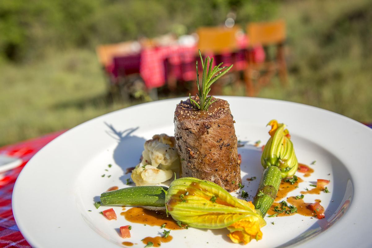 Mara Engai Wilderness Lodge food