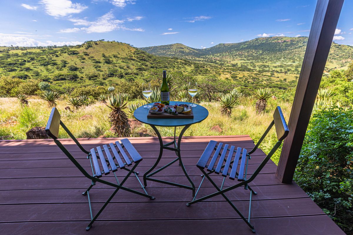 Three Tree Hill Lodge cottage veranda