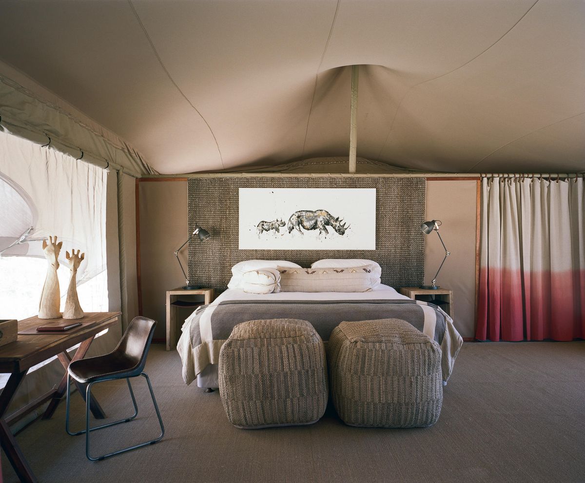 Hoanib Valley Camp bedroom