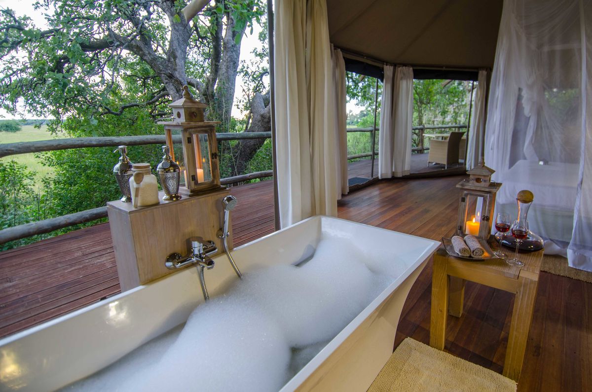 Nambwa Tented Lodge bath