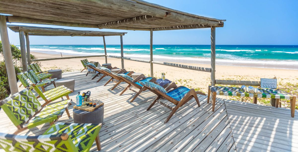 Thonga Beach deck