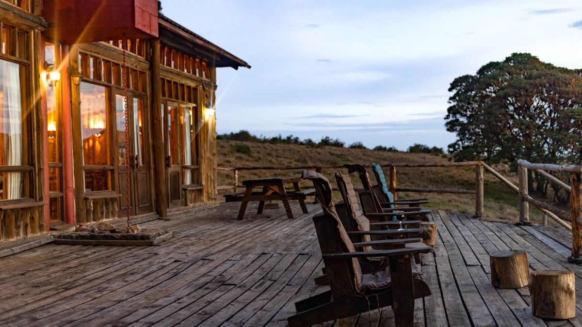 Chelinda Lodge deck