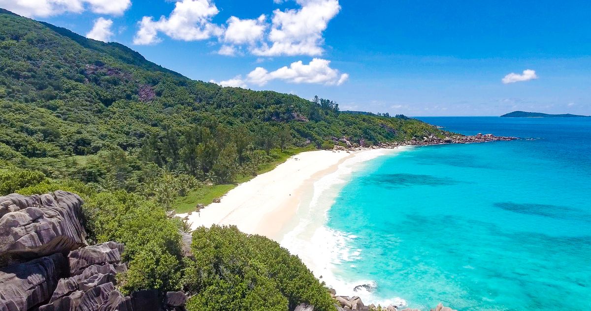 Seychelles La Digue grand anse