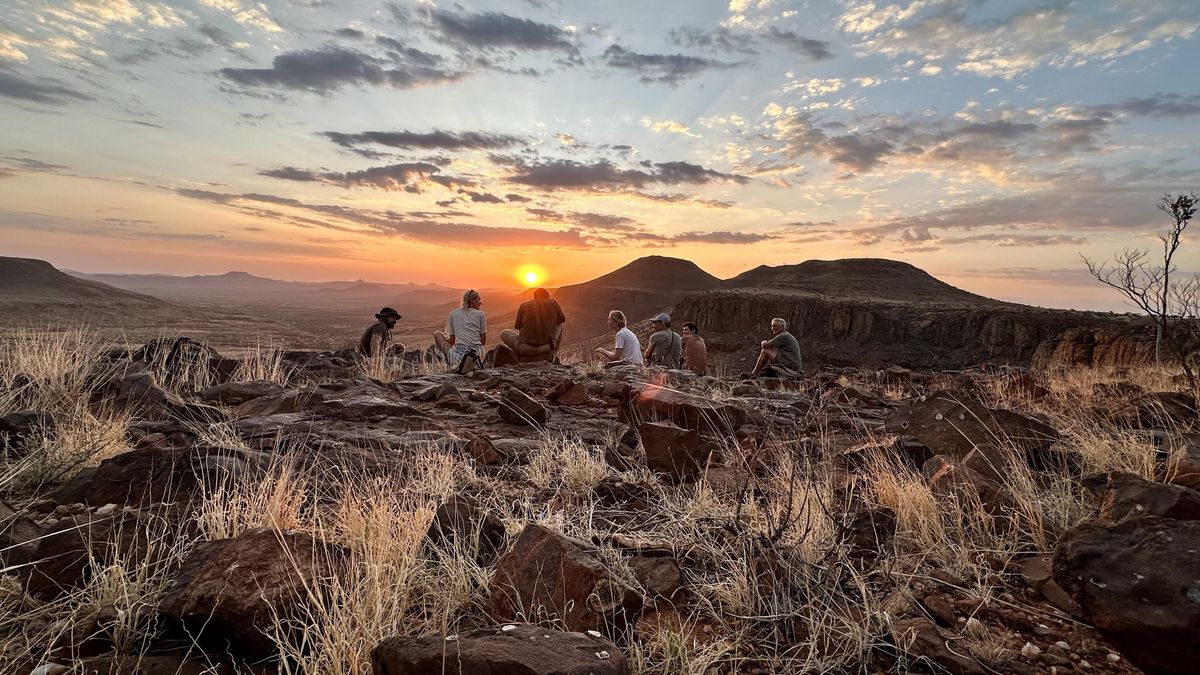 Etendeka Mountain Camp sundowner