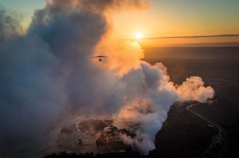 Victoria Falls micro-light