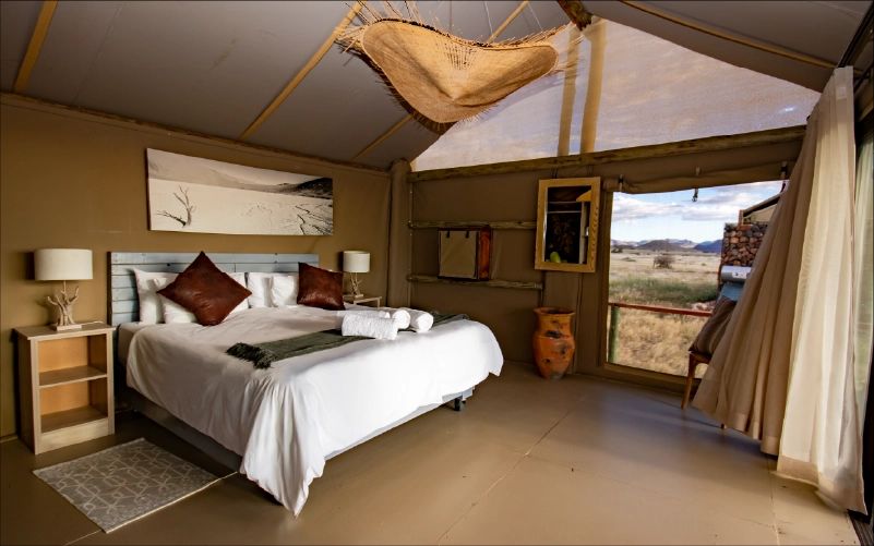 Elegant Desert Camp room