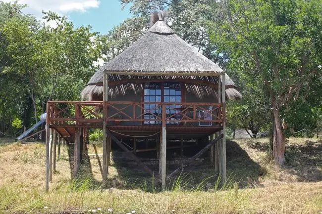 Camp Kwando tree house