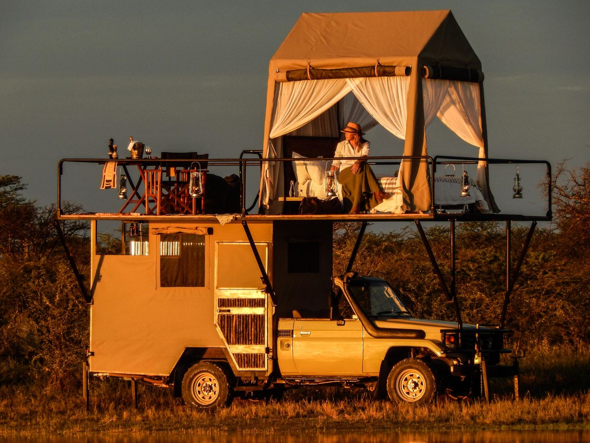 Onguma Forest Camp dream cruiser