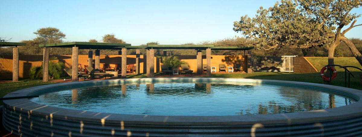 Okonjima Plains pool