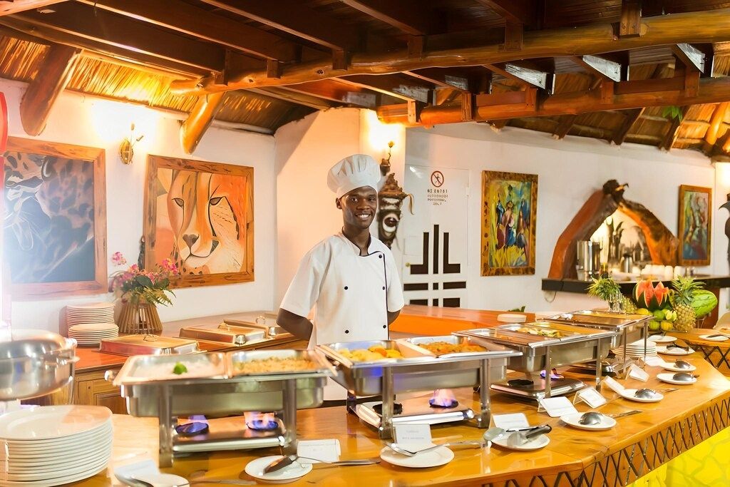 Manyara Wildlife Safari Camp buffet