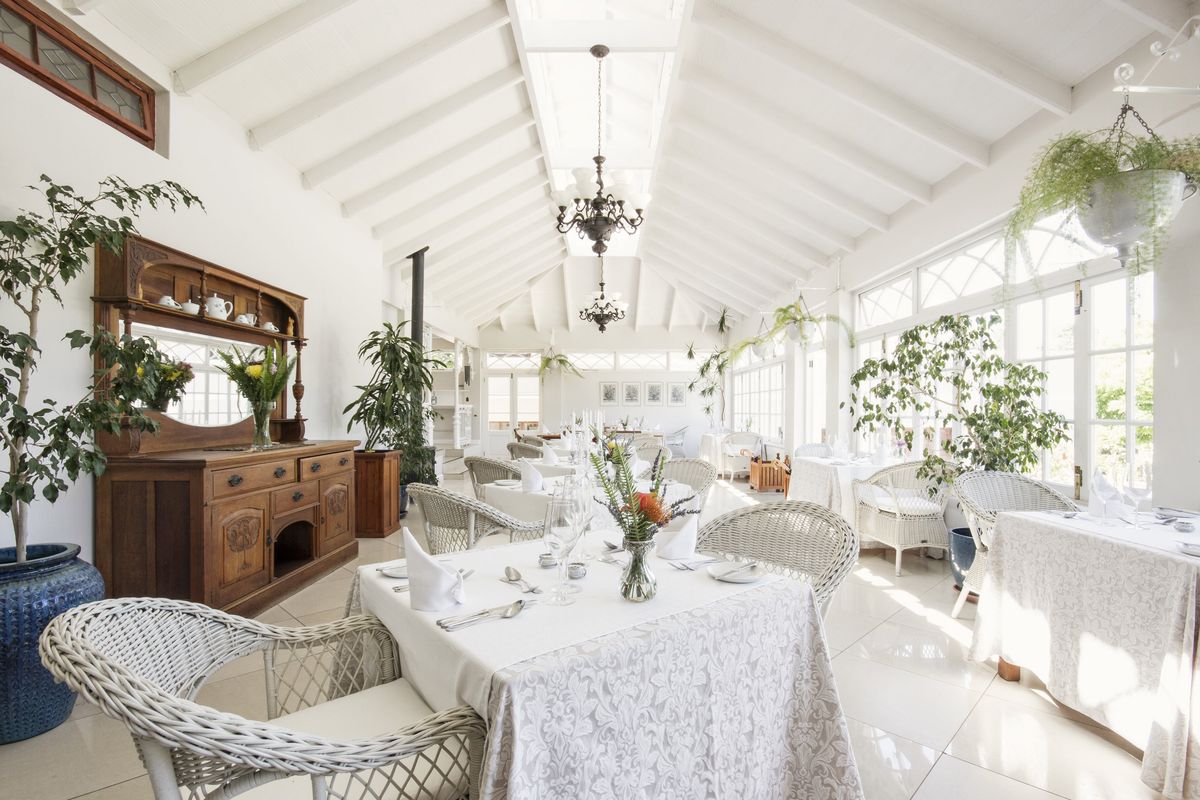 Schoone Oordt Country House dining area