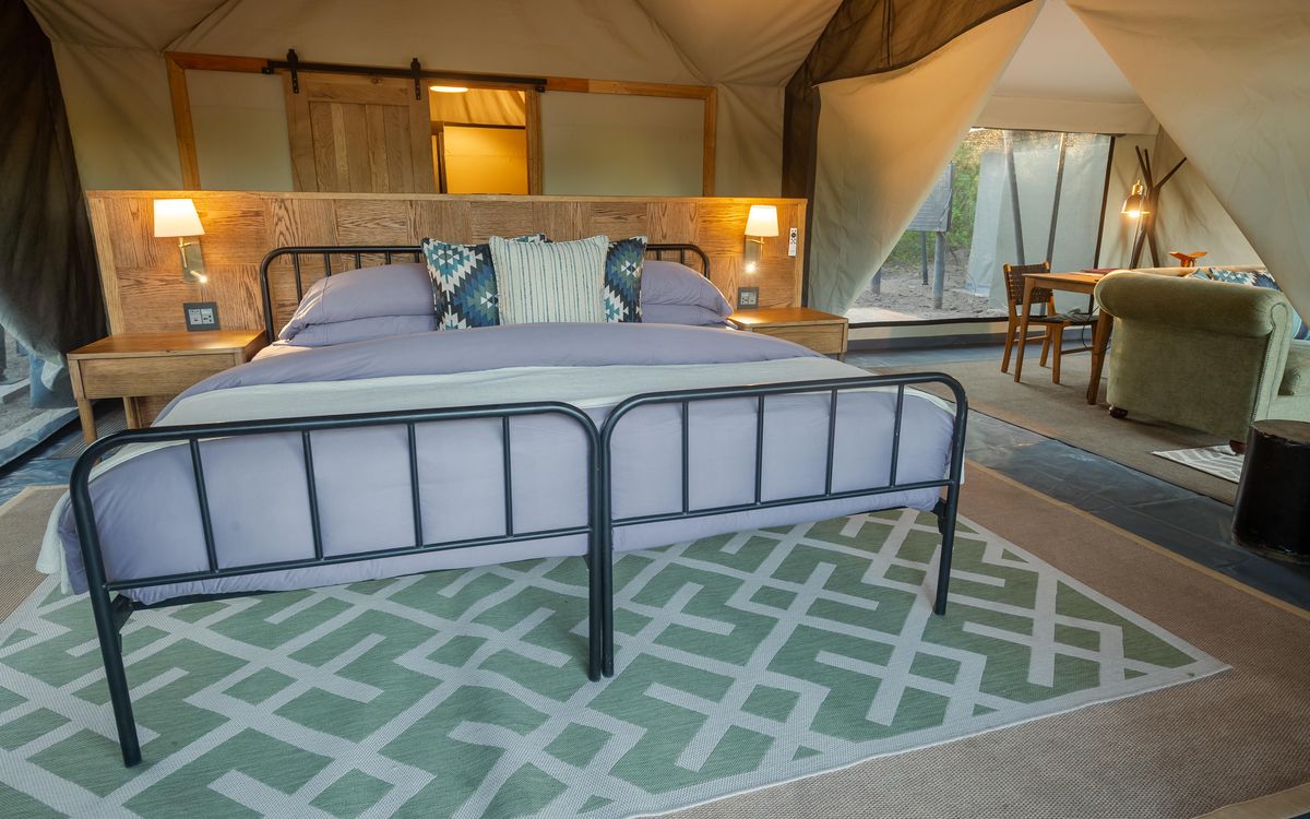 Machaba Camp family tent