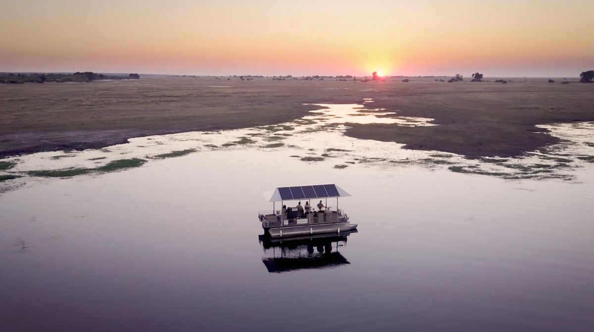 Chobe Game Lodge sunset cruise