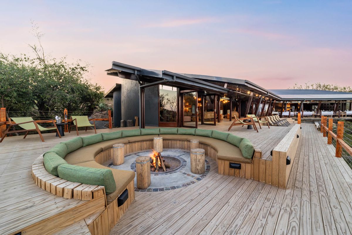 Rhino Ridge fireplace