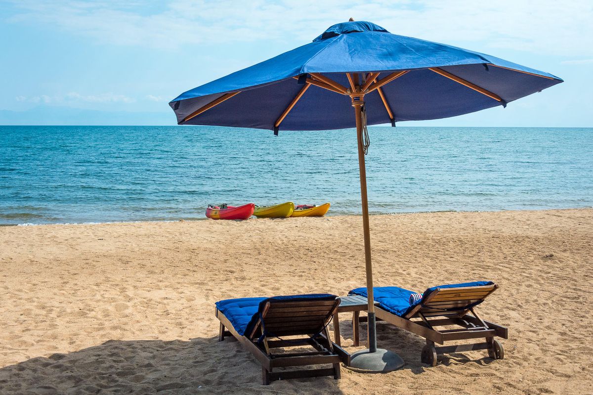 Pumulani beach