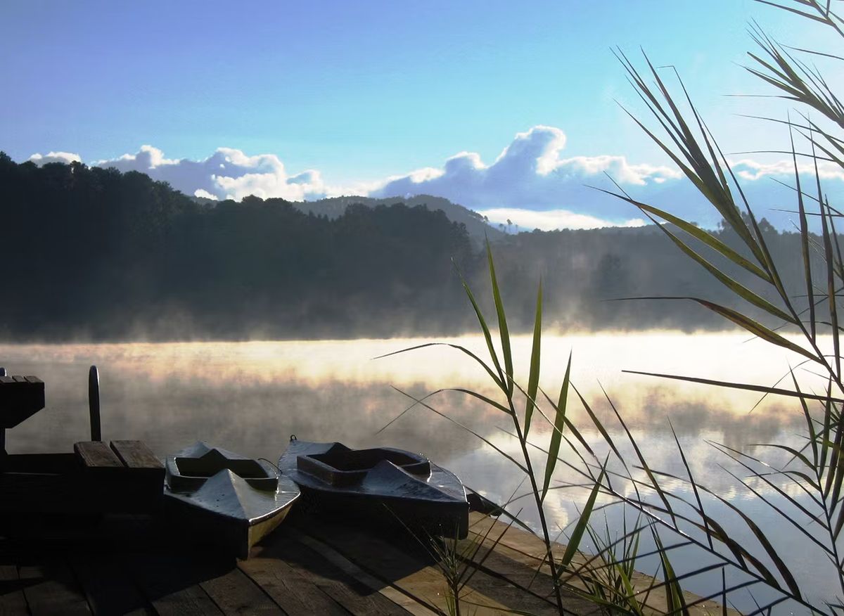 Luwawa Forest Lodge lake