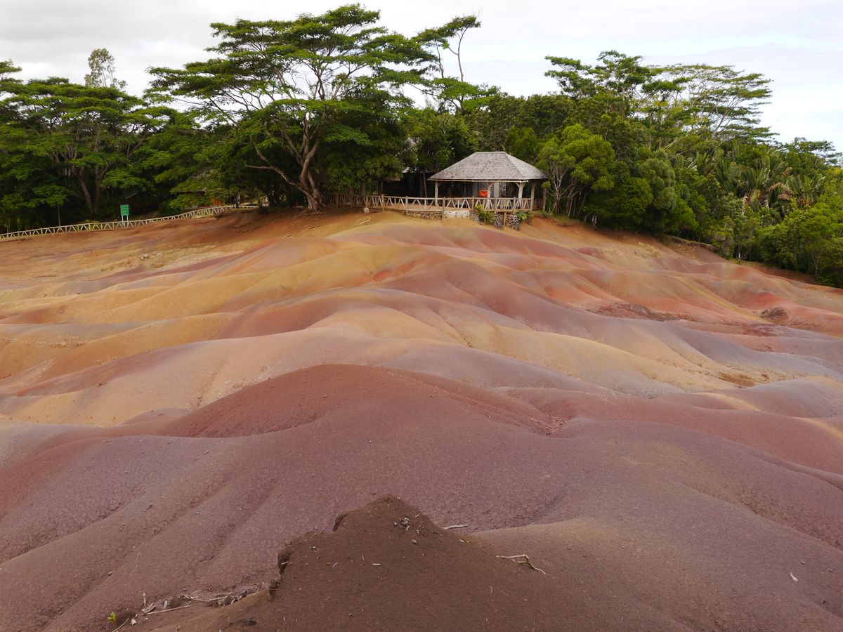 Mauritius 7 farbige Erde