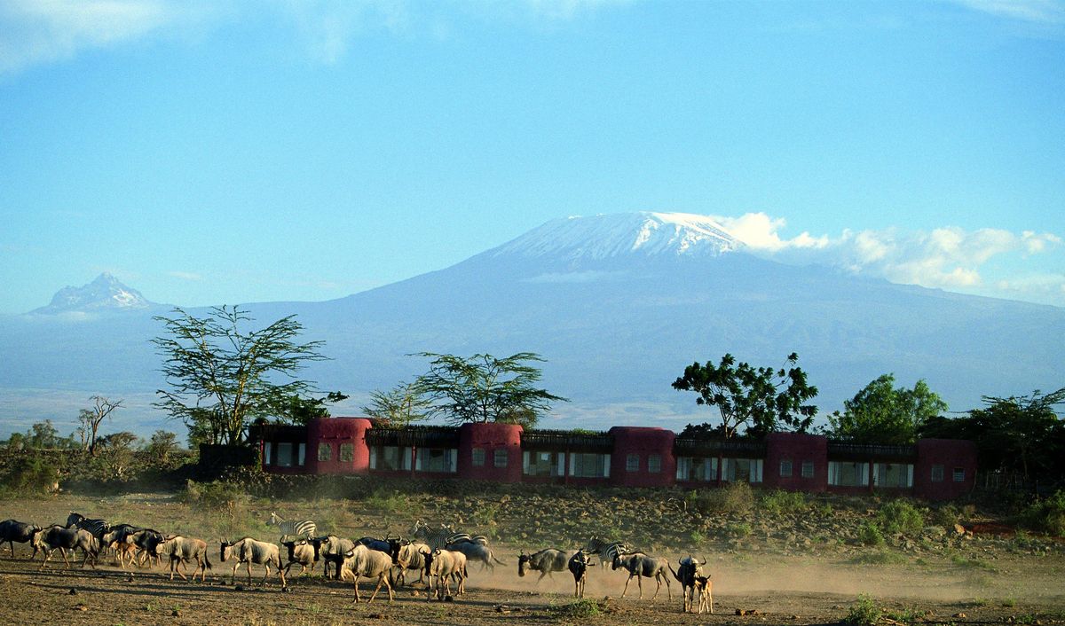 Amboseli Serena kili view
