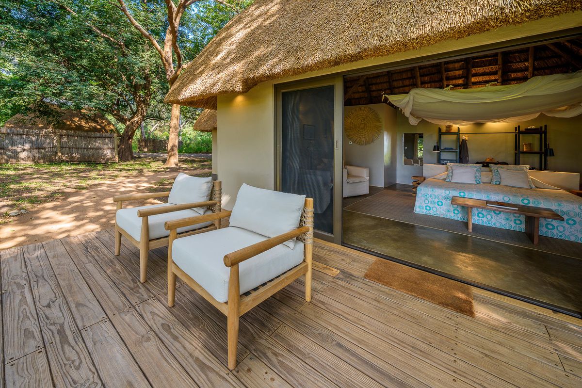 Luangwa River Camp suite terrace