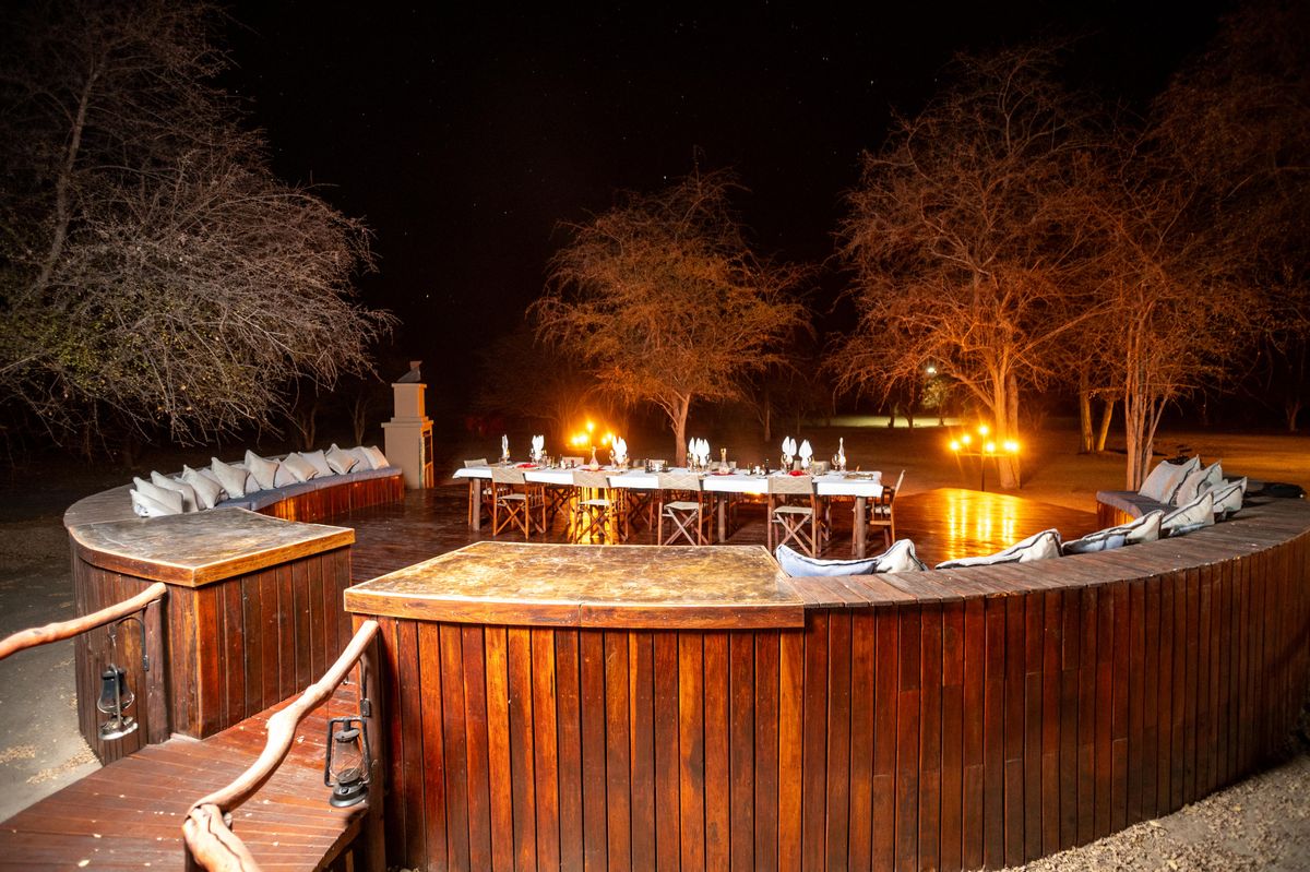 Deception Valley Lodge boma