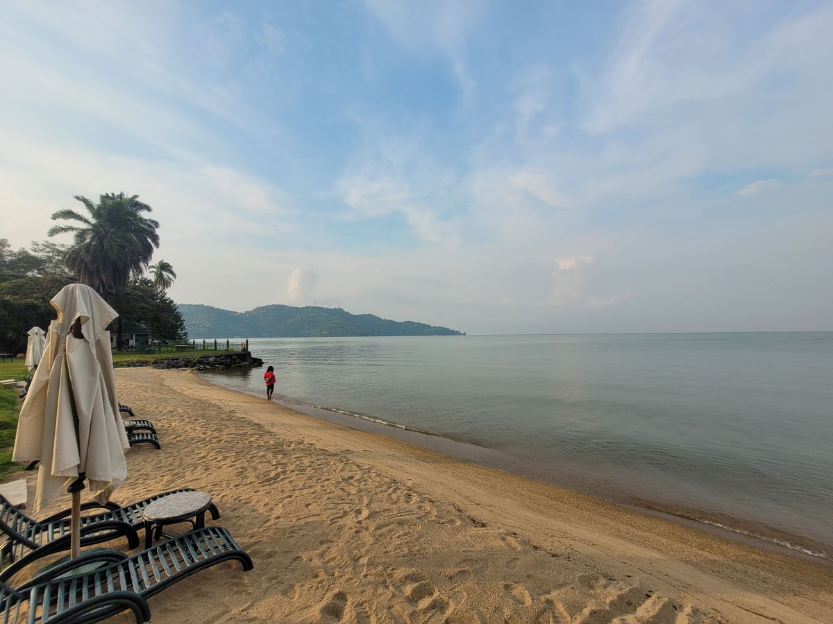 Lake Kivu beach