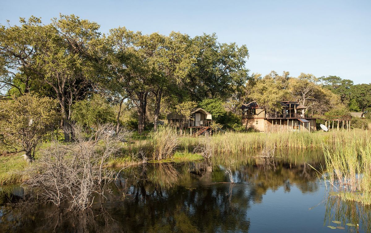 Nkasa Lupala Tented Lodge area